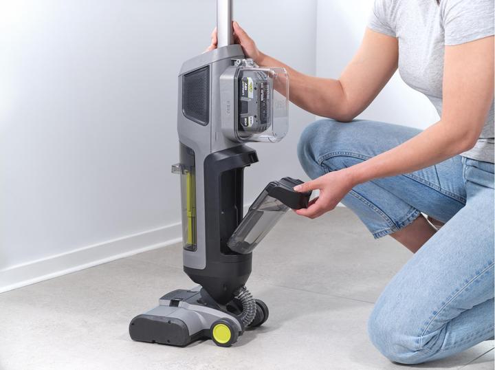 Immagine prodotto Ryobi Akku-Hartbodenreiniger RHFC18BL-0 ohne Akku und Ladegerät