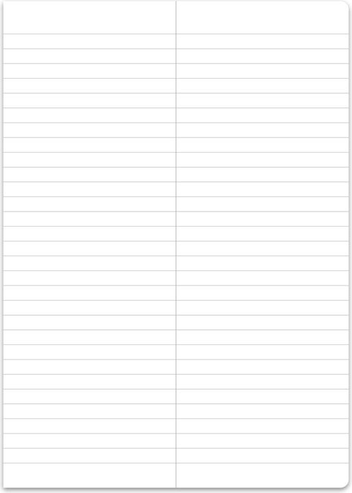 Actual product image Ursus Vocabulary book (A4, Lined, Soft cover)