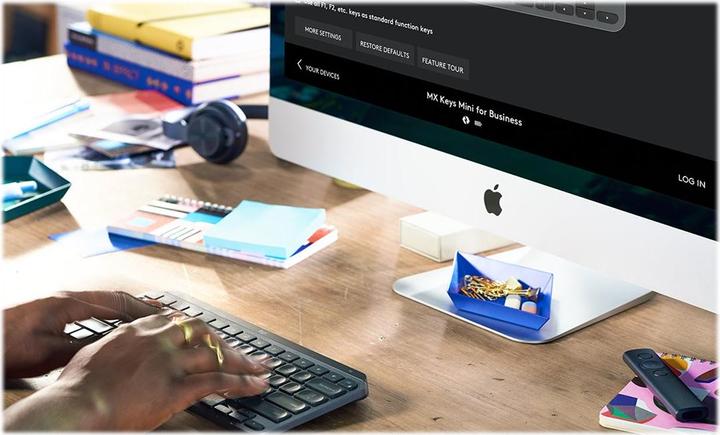 Produktbild Logitech MX Keys Mini Business (CH, Kabellos)