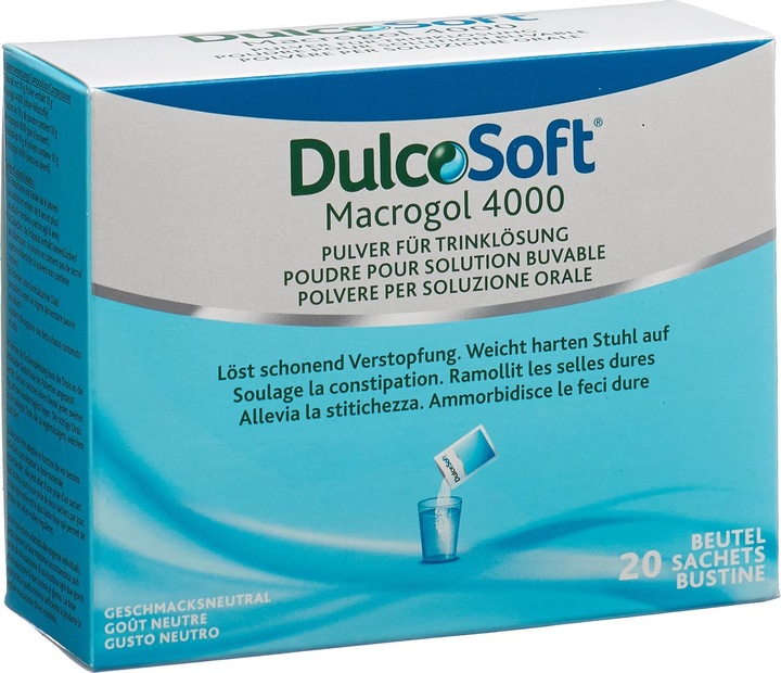 Produktbild DulcoSoft Macrogol 4000 (20 Stück, Beutel, 200 g)
