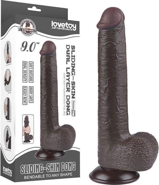 Image du produit Lovetoy Godemiché Sliding-Skin double couche