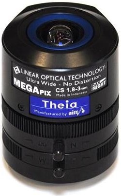 Immagine prodotto Axis Ottica Theia Grandangolo 1.8-3mm DC (C-mount)