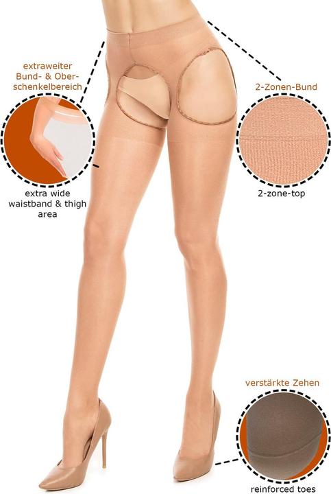 Produktbild Glamory Plaisir Ouvert 20 (20 DEN, 56 - 58)