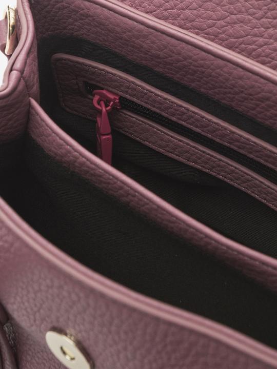Actual product image Secret Pon Pon Damen Handtasche - Modell Seraphina Lux - 100% Polyurethan - 20.5 X 18.0 X 7.0 Cm
