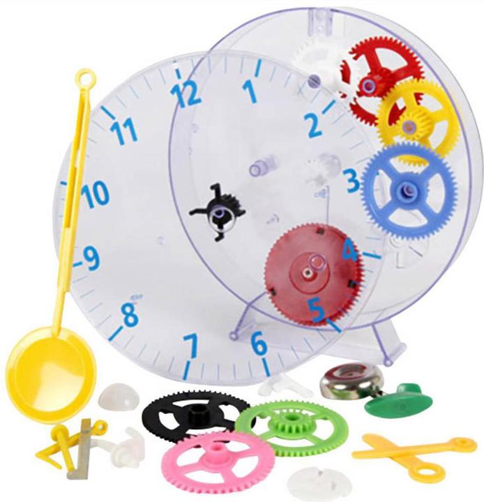 Actual product image Technoline Mechanical Wall Clock Learning Kit (20 cm)