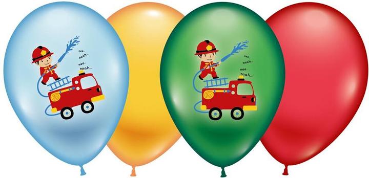 Produktbild Karaloon Luftballon "Feuerwehr" (6x)