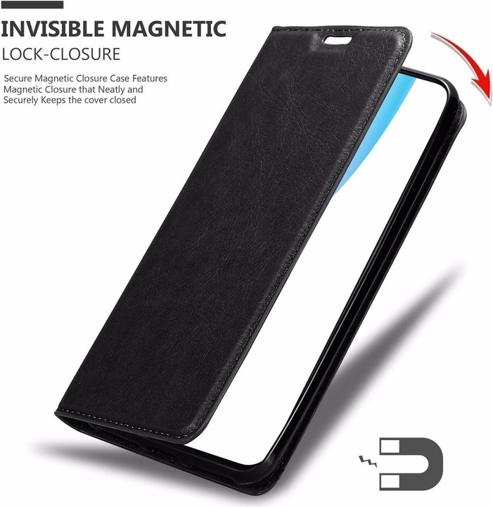 Actual product image Cadorabo Book Invisible Magnet Cover (Vivo V17 Pro)