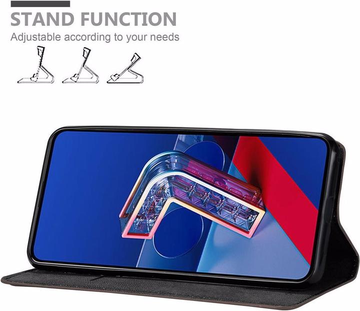 Productafbeelding Cadorabo Boek Onzichtbare Magneethoes (Asus Zenfone 7)