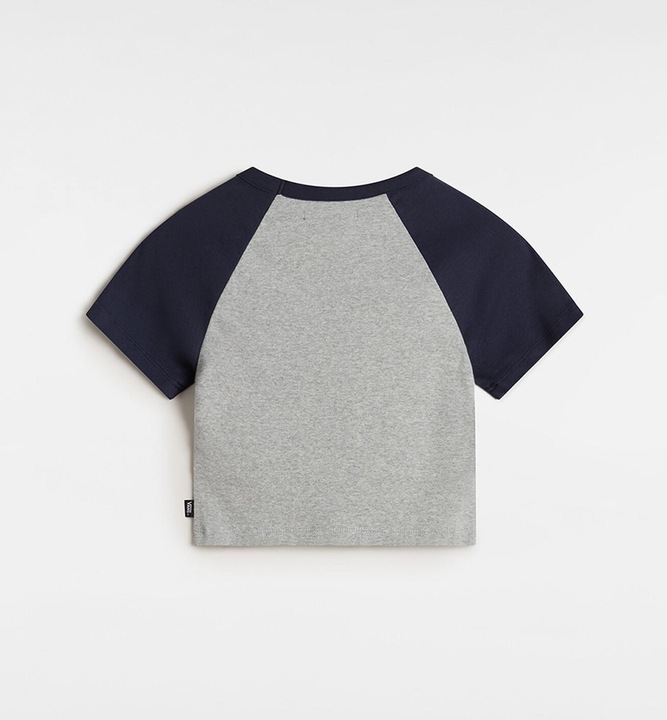 Image du produit Vans Clare Raglan Tee CementHthr/ParisianNght (XS)