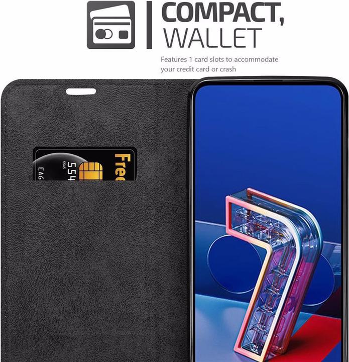 Image du produit Cadorabo Book Couverture magnétique invisible (Asus Zenfone 7 Pro)