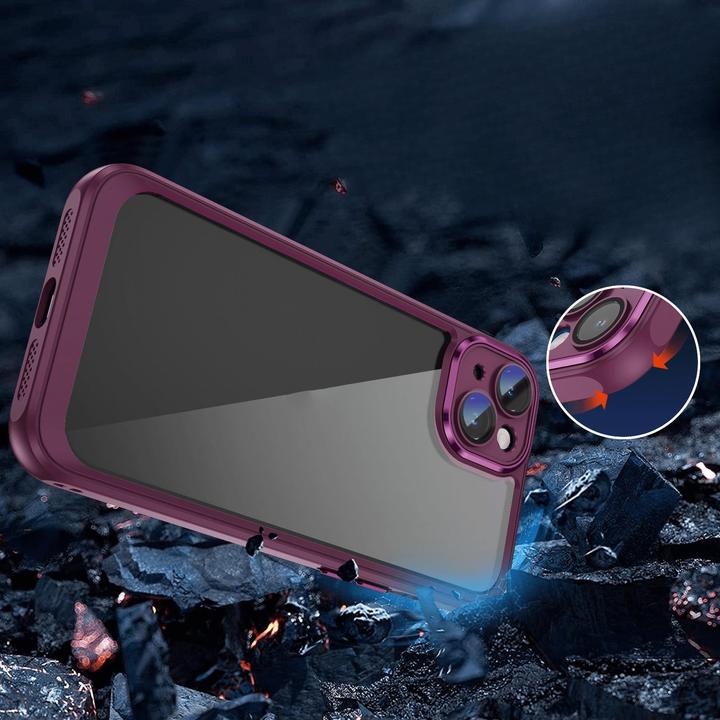 Image du produit Cover-Discount iPhone 15 Plus - étui avec protection pour appareil photo bordeaux (Apple iPhone 15 Plus)