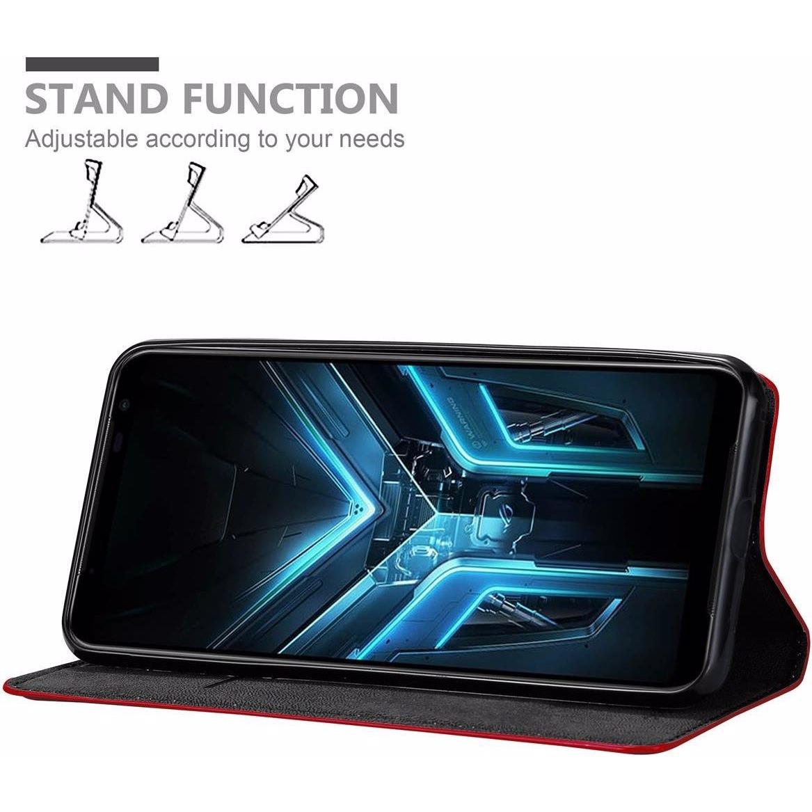 Thumbnail - Cadorabo Cover (Asus ROG Phone III), Smartphone Hülle, Rot