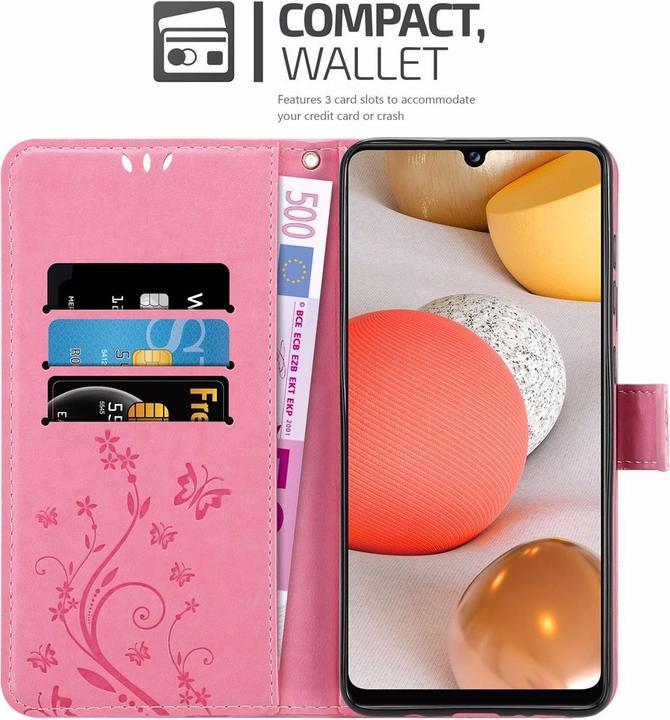 Immagine prodotto Cadorabo Copertina del libro di fiori (Samsung Galaxy M42 5G, Samsung Galaxy A42 5G)