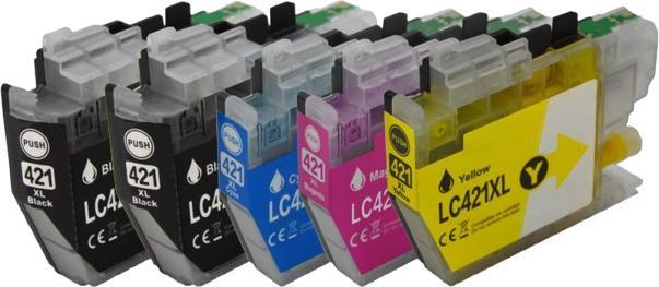 Image du produit Peach Cartouche LC-421XL Multipack Plus 2x bk,c,m,y (C, CF, M, Y)