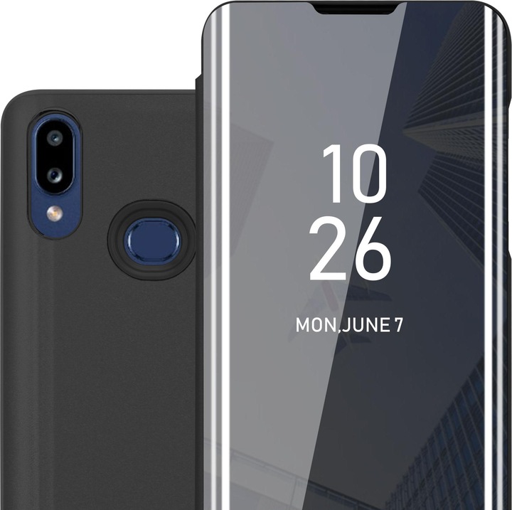Immagine prodotto Cadorabo Copertina per specchietto retrovisore Smart View a libro (Samsung Galaxy A10s)