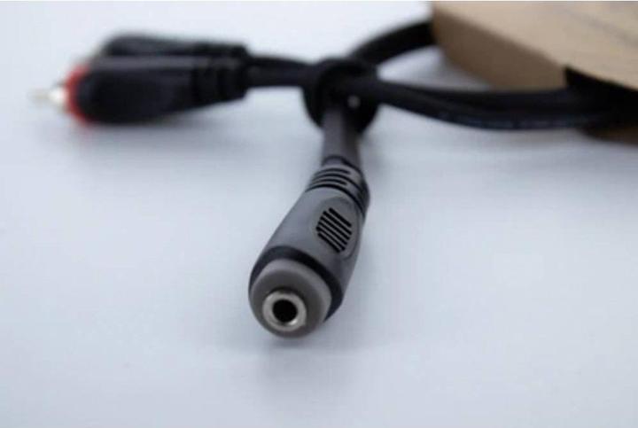 Produktbild Cordial 14889 Klinke / Cinch Audio Y-Adapter (1x Klinkenbuchse 3.5 mm - 2x Cinch (0.30 m, Cinch Kabel)