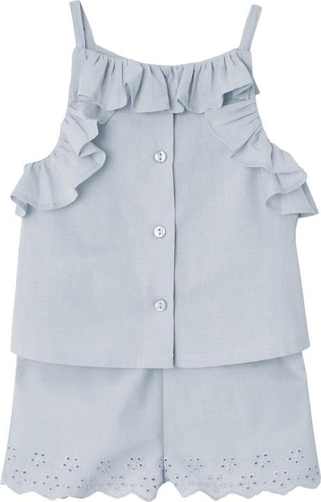 Actual product image Vertbaudet Mädchen Baby-Set: Blusentop & Shorts (62)