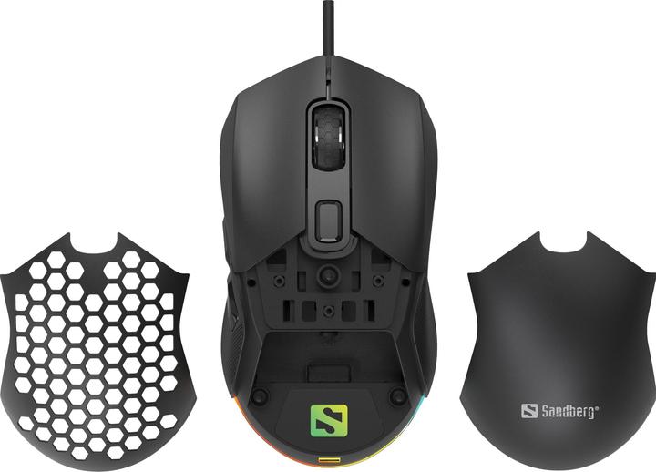 Actual product image Sandberg FlexCover 6D Gamer Mouse (Cable)