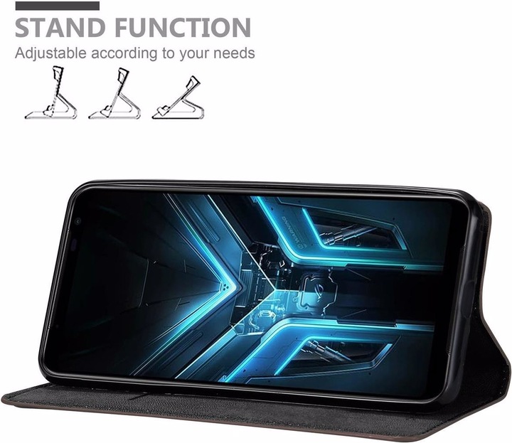 Actual product image Cadorabo Book Invisible Magnet Cover (Asus ROG Phone III)