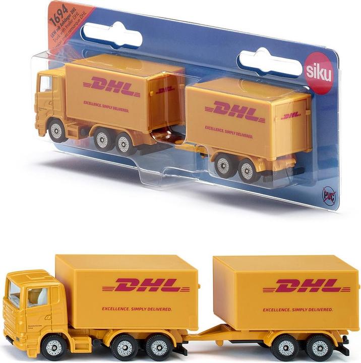 Produktbild Siku LKW mit Anhänger DHL