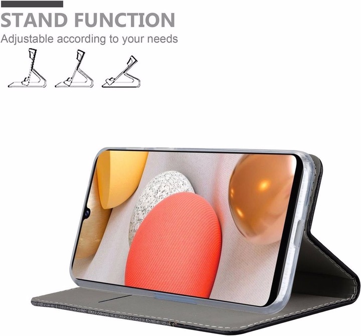 Produktbild Cadorabo Book Jeans Optik Cover (Samsung Galaxy A42 5G)