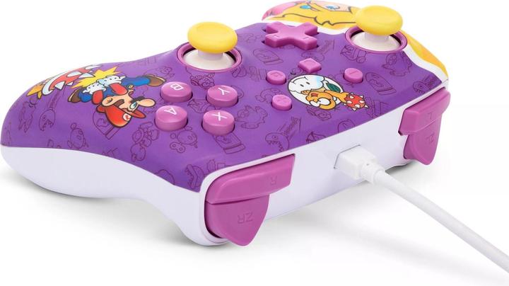 Immagine prodotto PowerA Enhanced Wired Controller - Princess Peach Battle (Switch, Switch OLED)