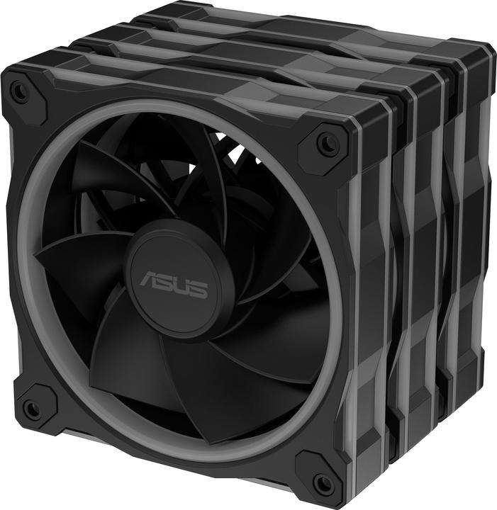 Actual product image ASUS PRIME MR120 FAN ARGB REVERSE BLACK 3IN1 (120 mm, 3 x)