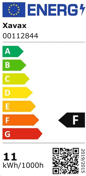 Energy Label Xavax LED (E27, 1055 lm, 1 x)