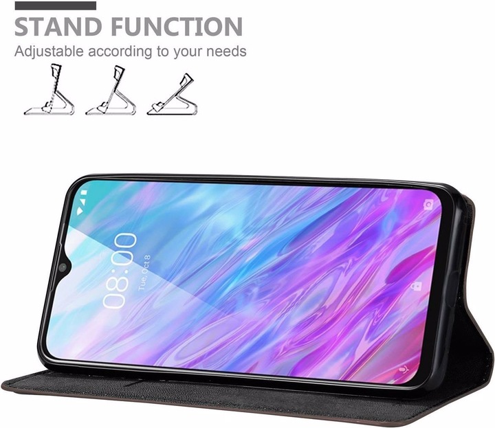 Actual product image Cadorabo Book Invisible Magnet Cover (ZTE Blade 10 Smart)