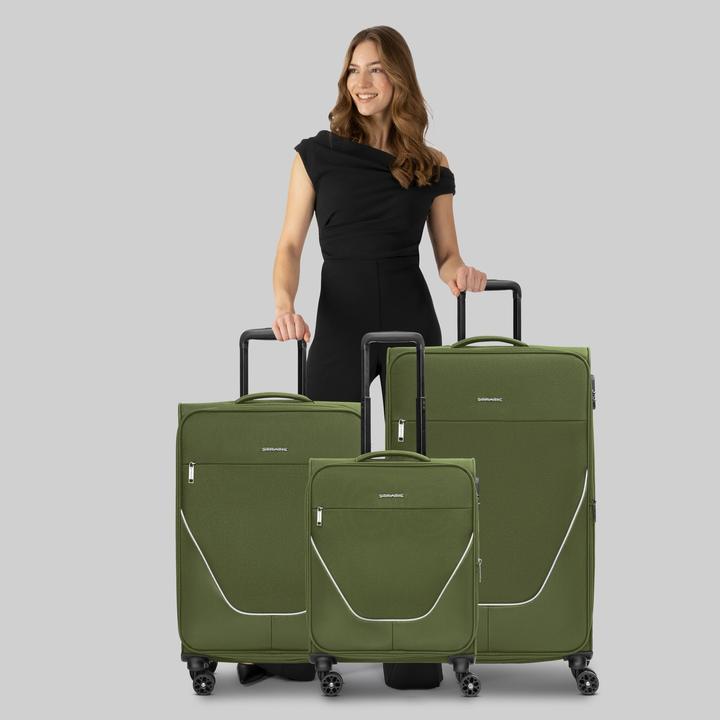 Actual product image Stratic taska 4-Rollen Kofferset 3tlg. mit Dehnfalte (233 l)