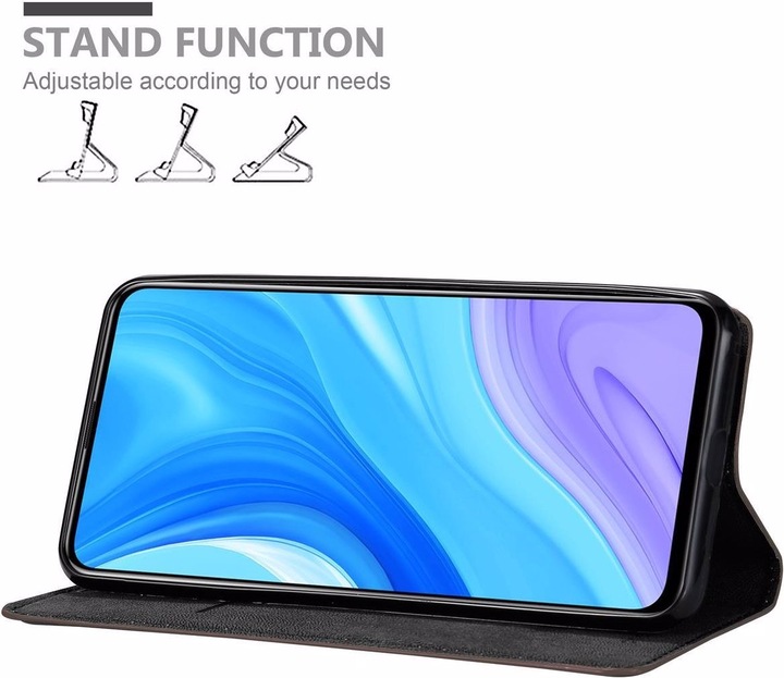 Actual product image Cadorabo Book Invisible Magnet Cover (Huawei P Smart Pro)