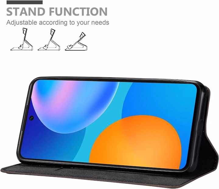 Actual product image Cadorabo Book Invisible Magnet Cover (Huawei P Smart (2021))