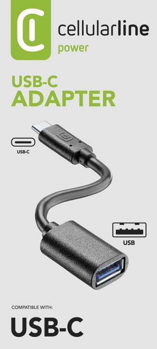 Immagine prodotto Cellularline Adattatore da USB a USB-C