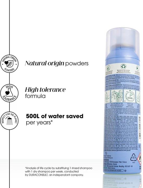 Image du produit Klorane Shampooing sec lin (Shampoing sec, 150 ml)