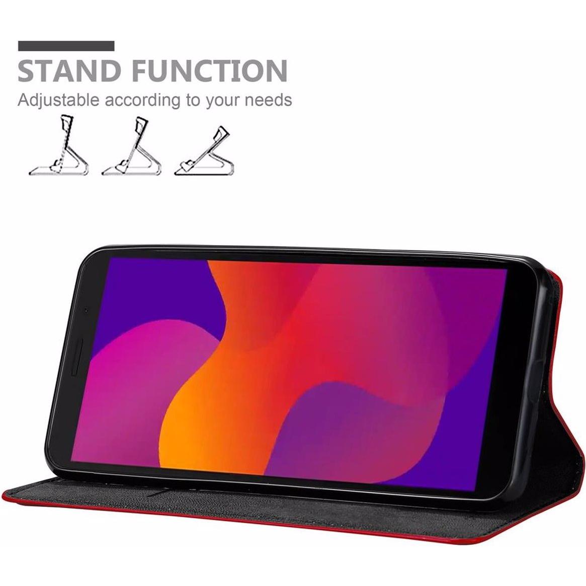 Thumbnail - Cadorabo Cover (Huawei Y5p), Smartphone Hülle, Rot