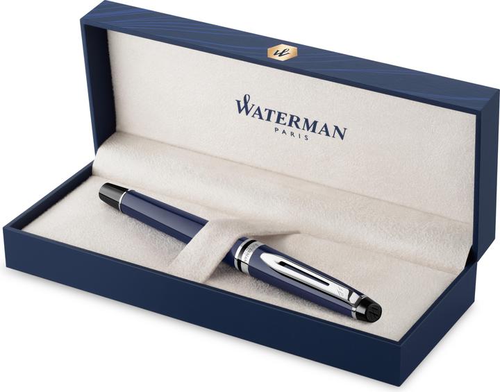 Produktbild Waterman EXPERT - Füllfederhalter (Edelstahl, Blau, 1 x)