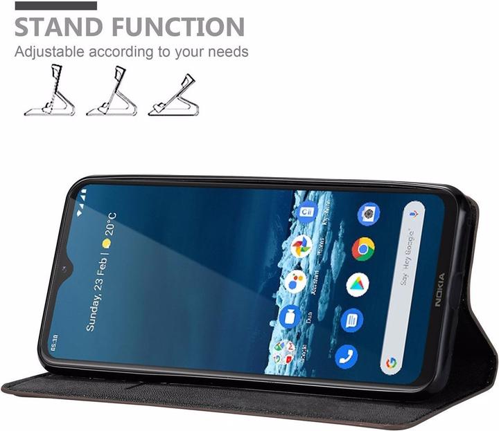 Produktbild Cadorabo Book Invisible Magnet Cover (Nokia 5.3)