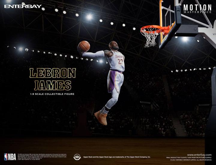 Image du produit Enterbay NBA Collection figurine Motion Masterpiece 1/9 LeBron James (LA Lakers) 23 cm