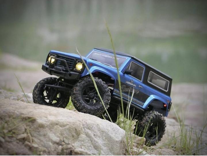 Actual product image Absima CR18P 2024 Rushmore BLS Brushless 1:18 RC model car electric crawler Allr
