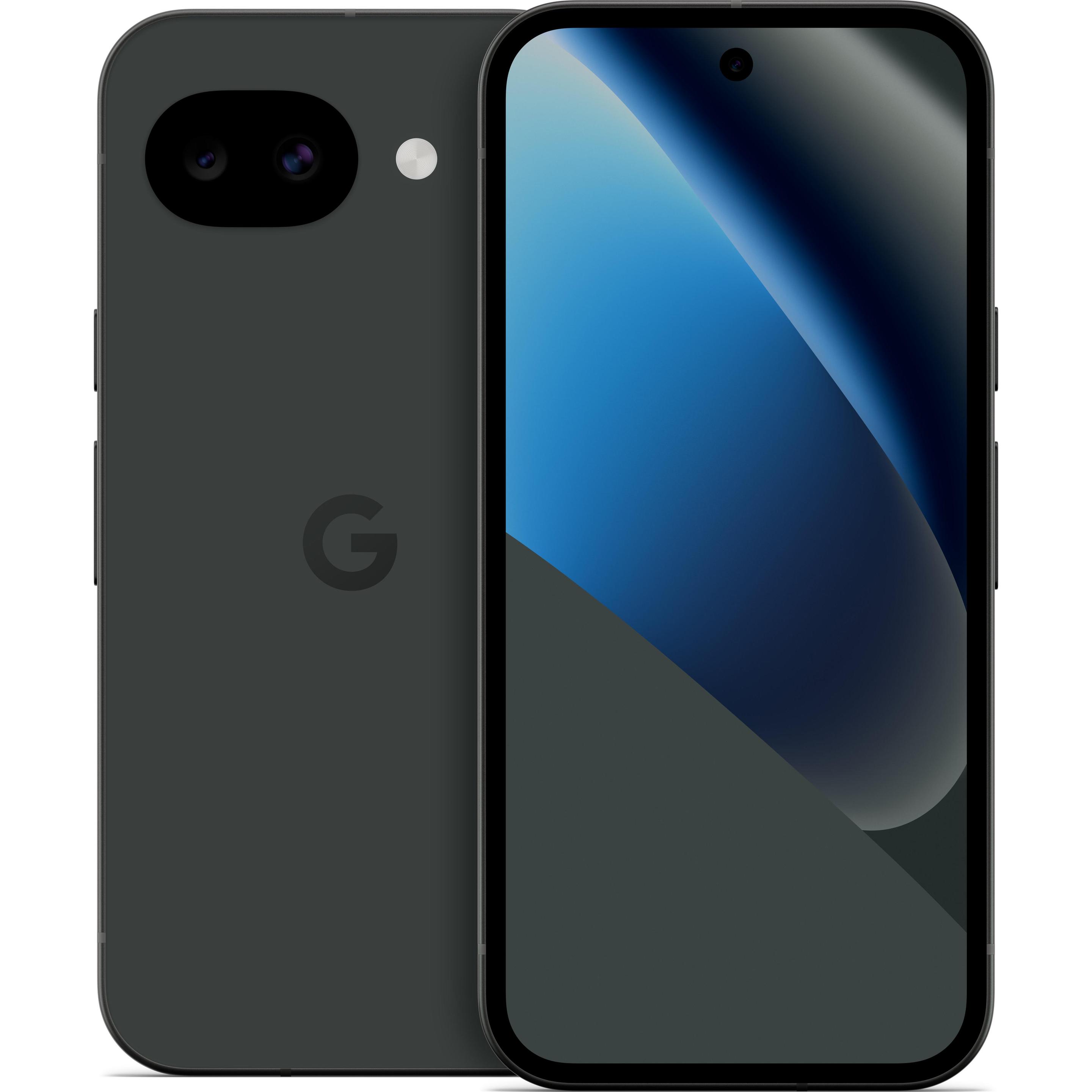 Google Pixel 10a (256 GB, Obsidian, 6.30", SIM + eSIM, 5G), Smartphone, Schwarz