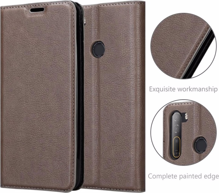 Actual product image Cadorabo Book Invisible Magnet Cover (HTC Desire 20 Pro)