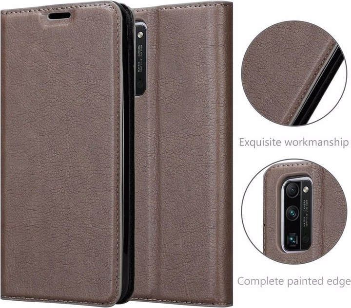 Actual product image Cadorabo Book Invisible Magnet Cover (Honor 30s)