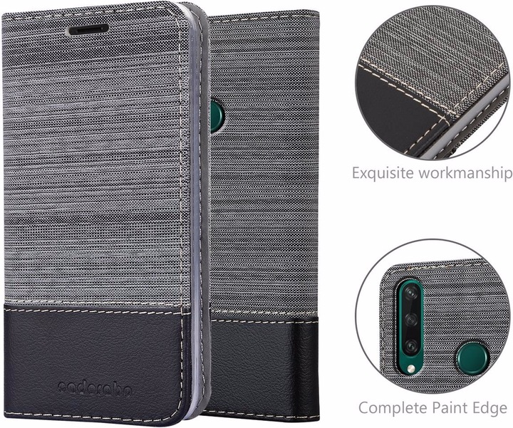 Actual product image Cadorabo Book Jeans Optics Cover (Huawei Y6p)