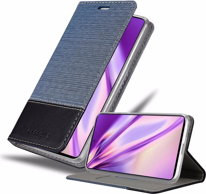 Produktbild Cadorabo Book Jeans Optik Cover (Samsung Galaxy M31s)