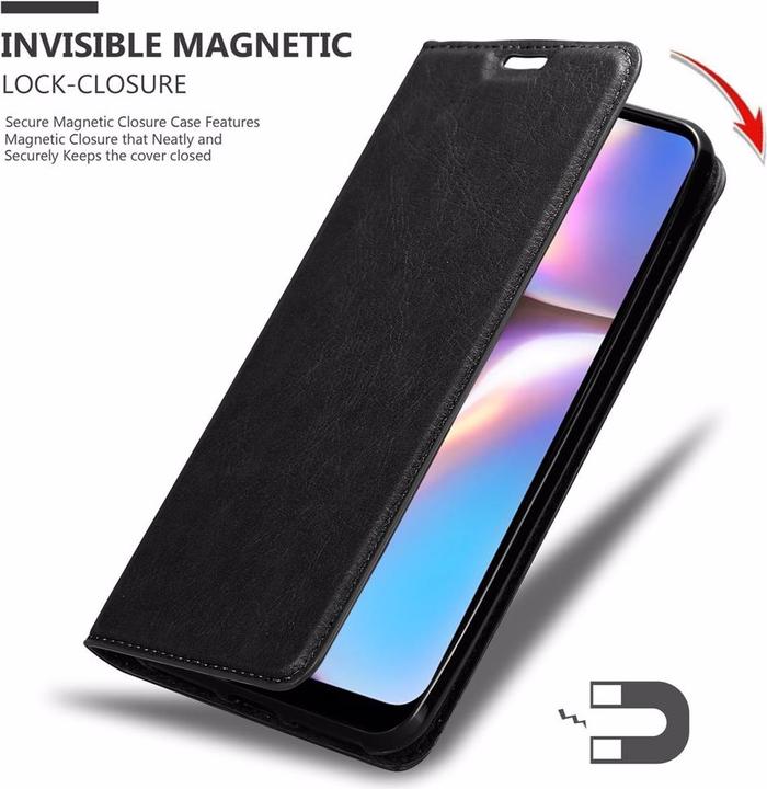 Actual product image Cadorabo Book Invisible Magnet Cover (Samsung Galaxy A10s)