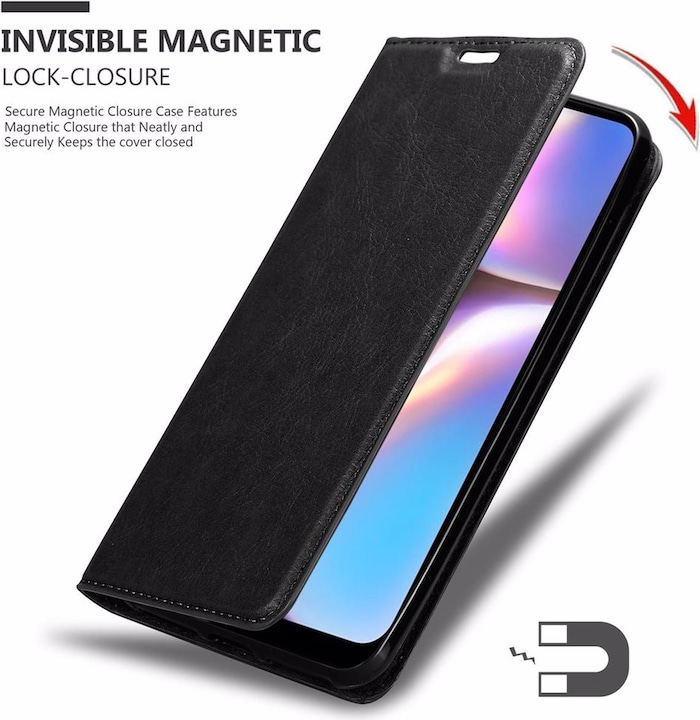 Actual product image Cadorabo Book Invisible Magnet Cover (Samsung Galaxy A10s)