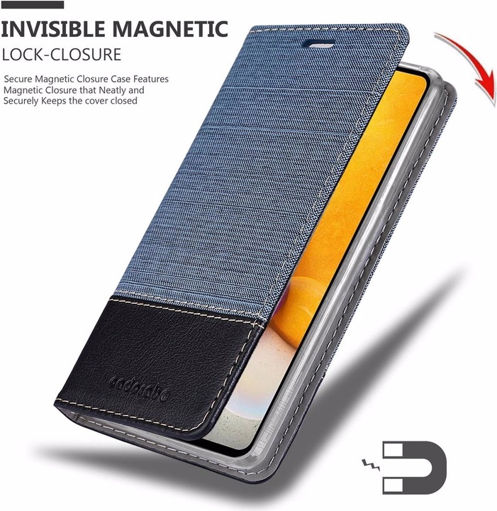 Actual product image Cadorabo Book Jeans Optics Cover (Samsung Galaxy A72 5G)