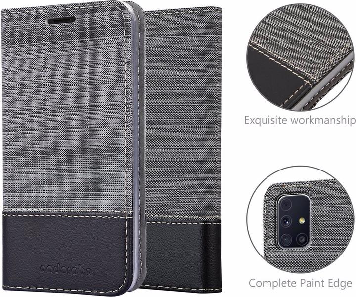 Image du produit Cadorabo Couverture look jeans Book (Samsung Galaxy M31s)