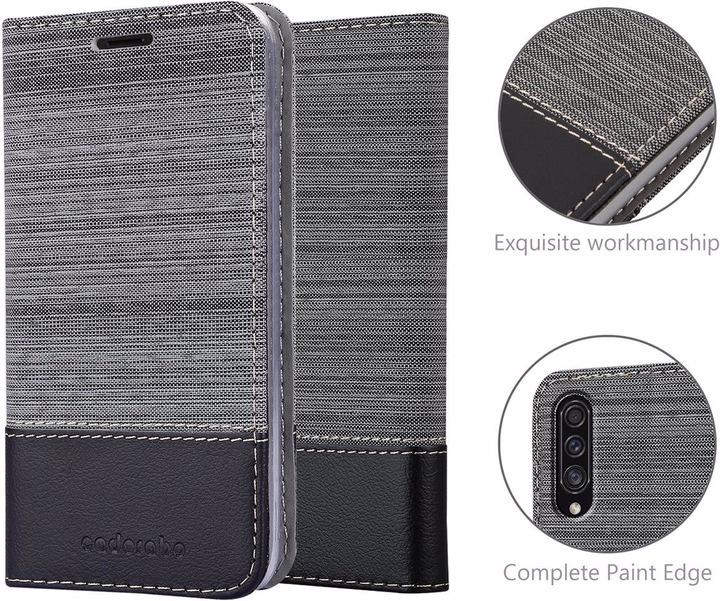 Produktbild Cadorabo Book Jeans Optik Cover (Samsung Galaxy A30s, Samsung Galaxy A50s)