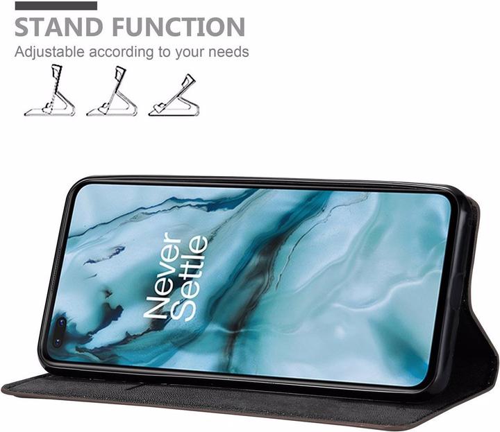 Actual product image Cadorabo Book Invisible Magnet Cover (OnePlus North)